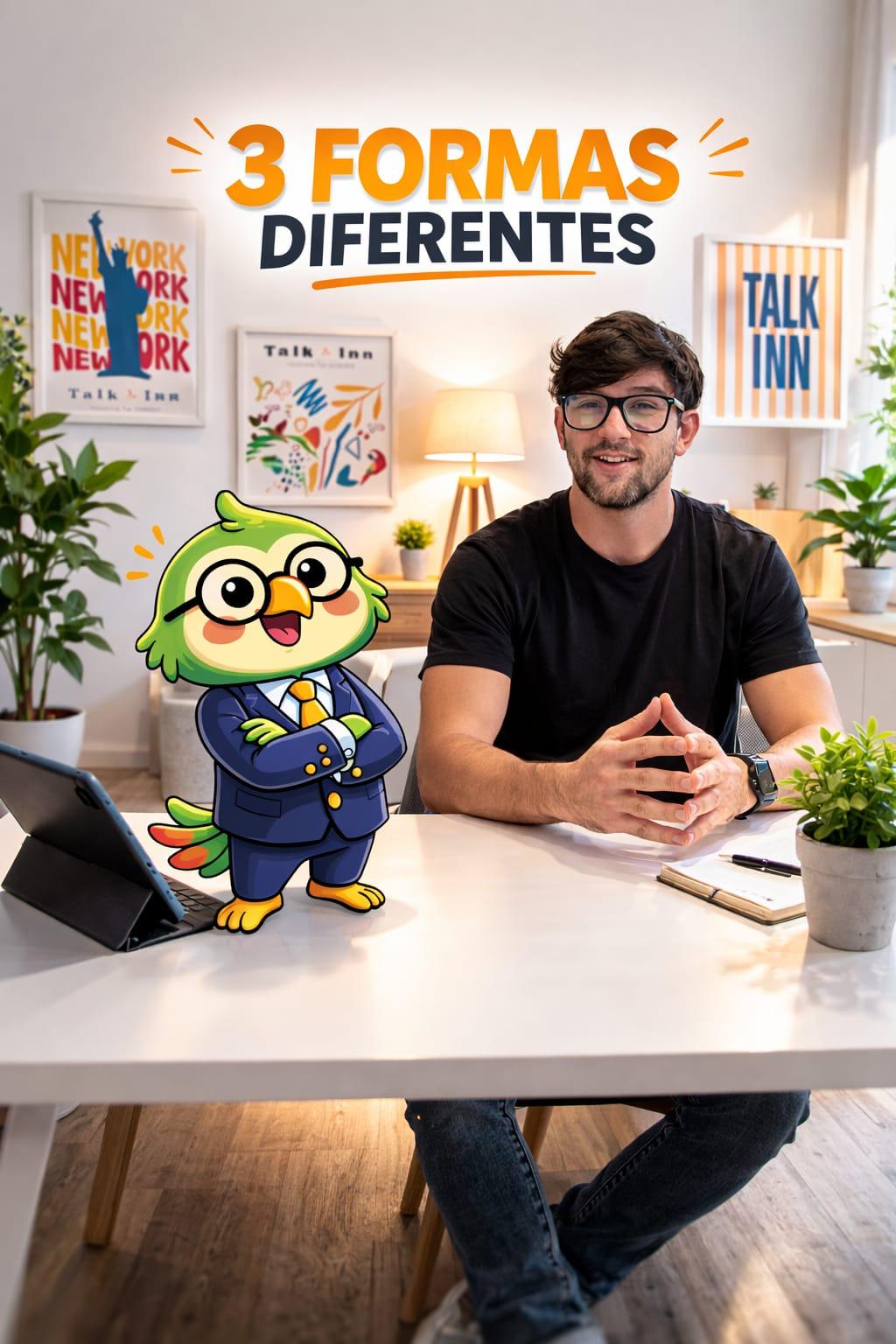 Jerónimo Dalac explicando el método Talkinn